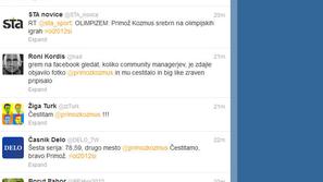 Čestitke Primožu Kozmusu