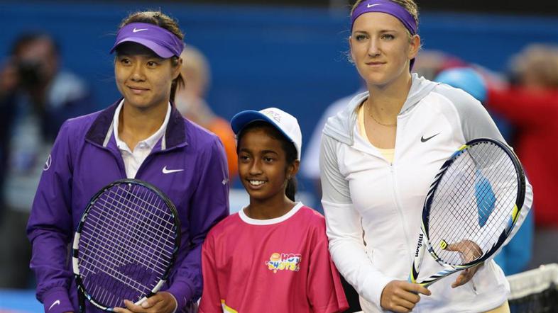 Na Li Azarenka OP Avstralije grand slam Melbourne finale