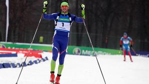 Fak Martin Fourcade tekma prvakov Champions Race biatlon Moskva