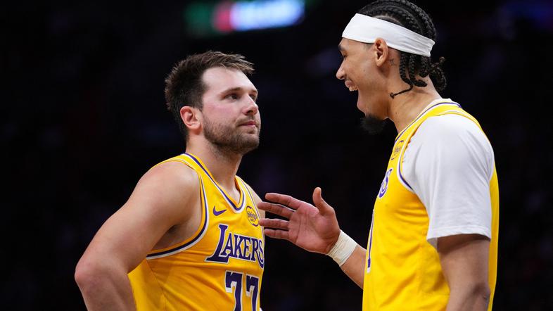 Luka Dončić in Jaxson Hayes