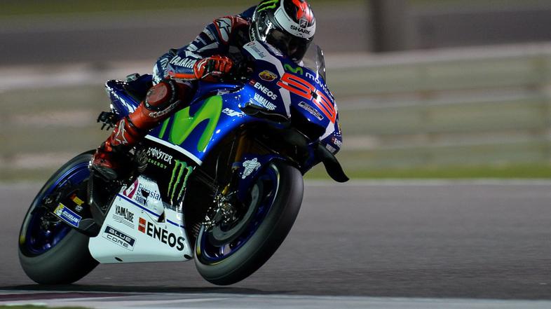 Jorge Lorenzo VN Katarja kvalifikacije Yamaha
