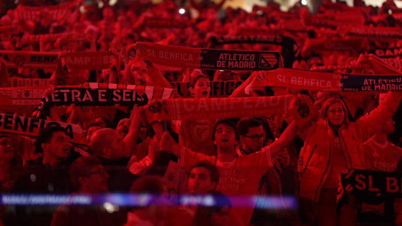 Benfica Atlético Madrid navijači
