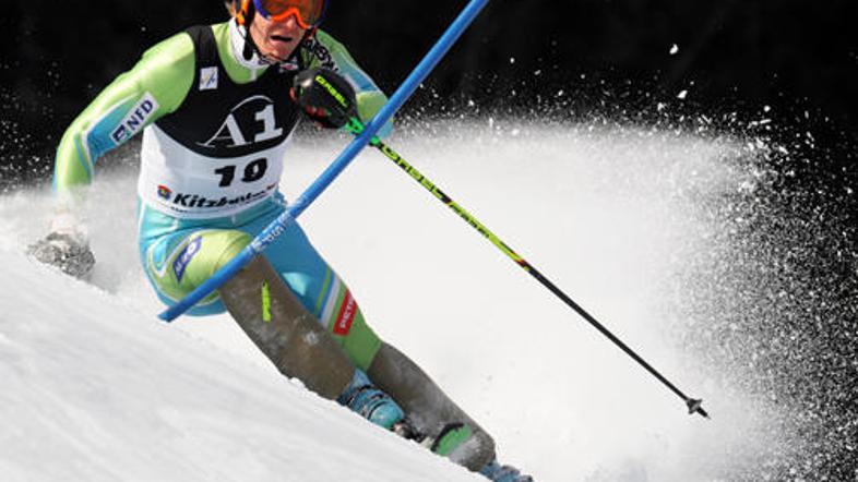 Bernard Vajdič je v letošnji sezoni najboljši med domačimi smučarji.