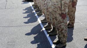 Sprejem, vojaki, celje