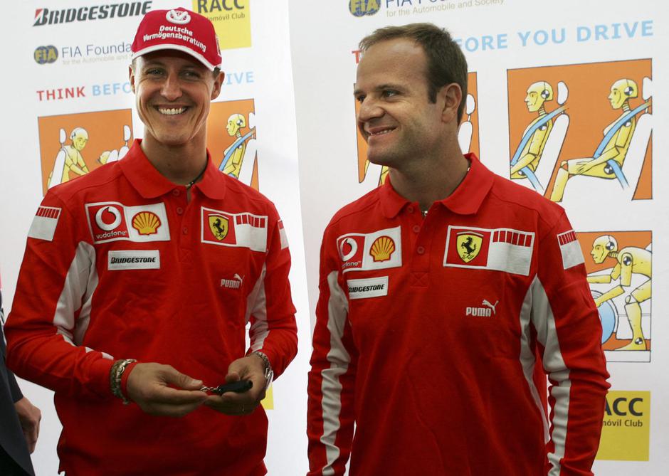 Rubens Barrichello in Michael Schumacher | Avtor: Profimedia