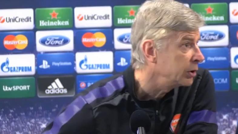 Wenger Arsenal Bayern Liga prvakov novinarska konferenca