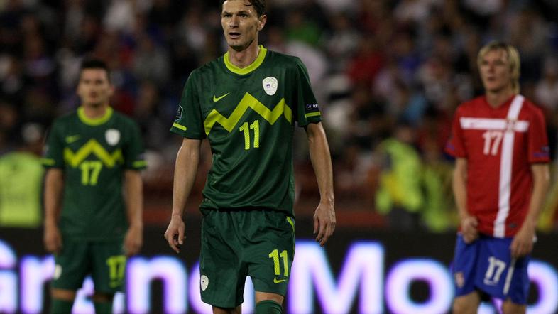 Milivoje Novakovič in kompanija se vračajo v Stožice. (Foto: Nik Rovan)