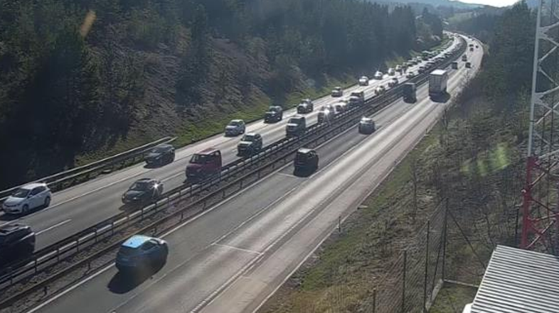 gneča primorska avtocesta