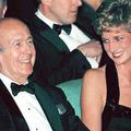 Valery Giscard d'Estaing s princeso Diano leta 1994