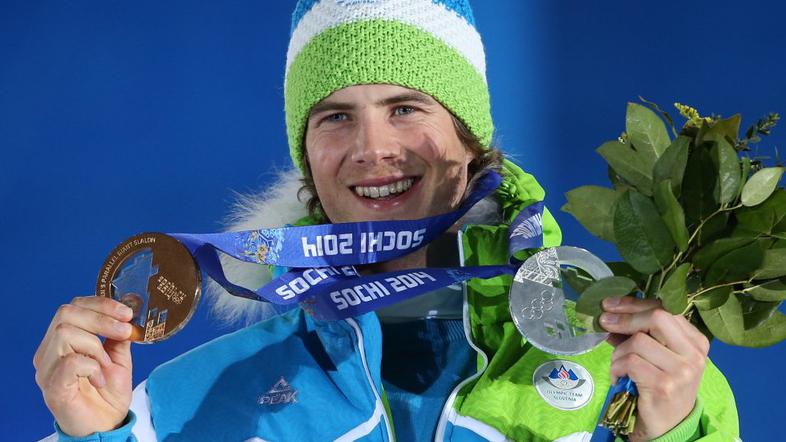Žan Košir, Soči 2014, srebrna medalja paralelni slalom in bronasta medalja paral