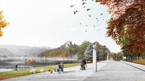 jezerska promenada na Bledu