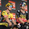 Primož Roglič Christophe Laporte Wout van Aert