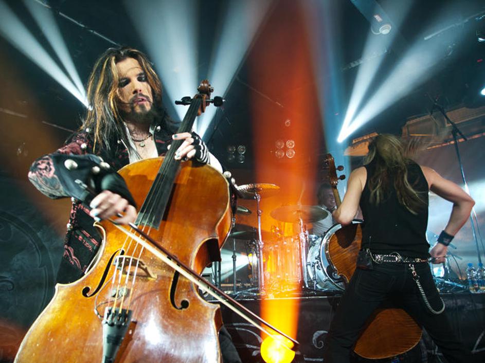 Apocalyptica v Cvetličarni