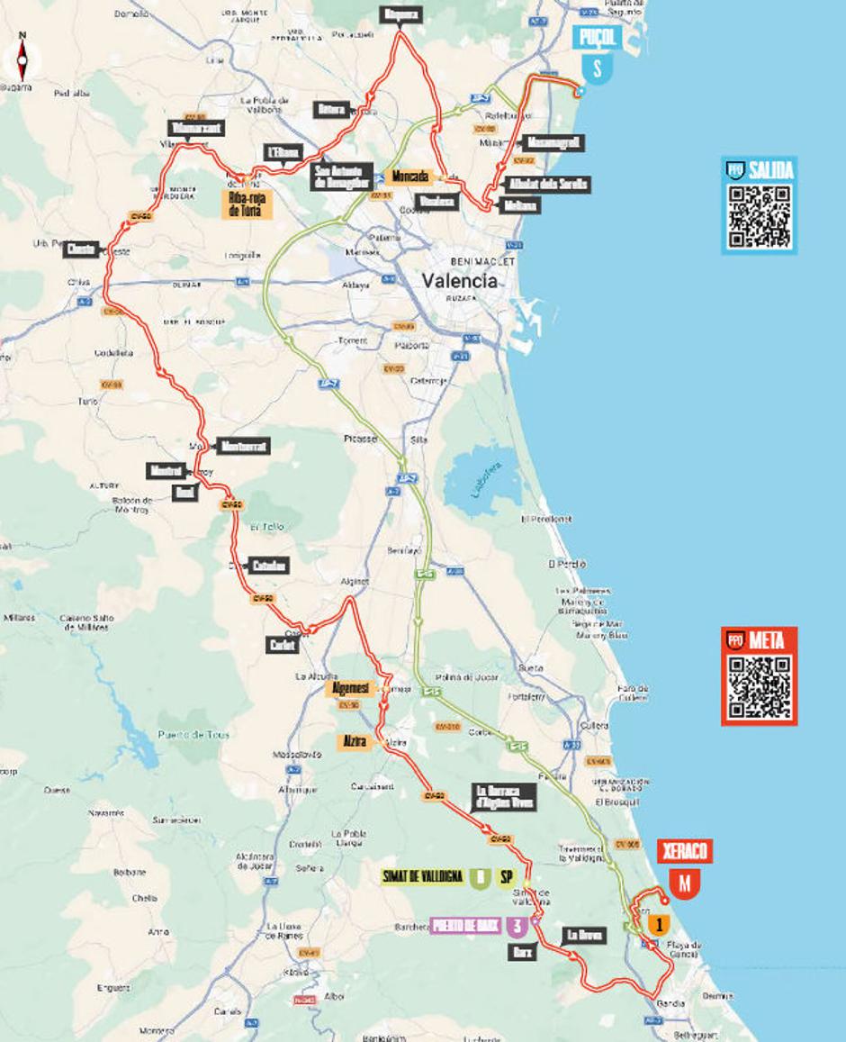 Trasa 8. etape Vuelte | Avtor: Cyclingstage
