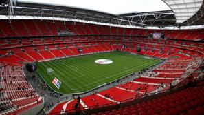 Največji angleški nogometni stadion Wembley (na fotografiji) bi skorajda zagotov