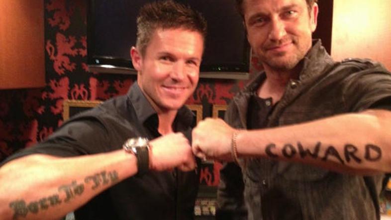 Felix Baumgartner Gerard Butler