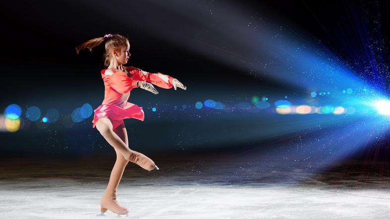 drsalka otrok umetnostno drsanje