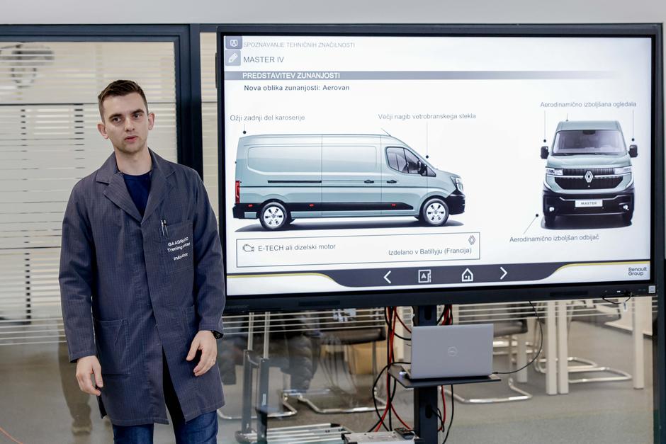 Gregor Rom, Grand Auto trening Center Adriatic, predstavitev Renault Master | Avtor: Saša Despot