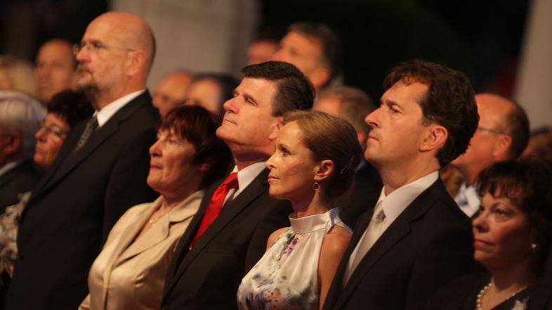 Državna proslava na Kongresnem trgu.