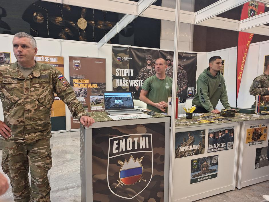 Stojnica slovenske vojske karierni sejem 2026 | Avtor: Osebni arhiv