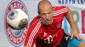 Robben Bayern trening priprave Trentino