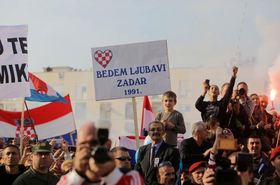 Ante Gotovina v Zadru | Avtor: Pixell