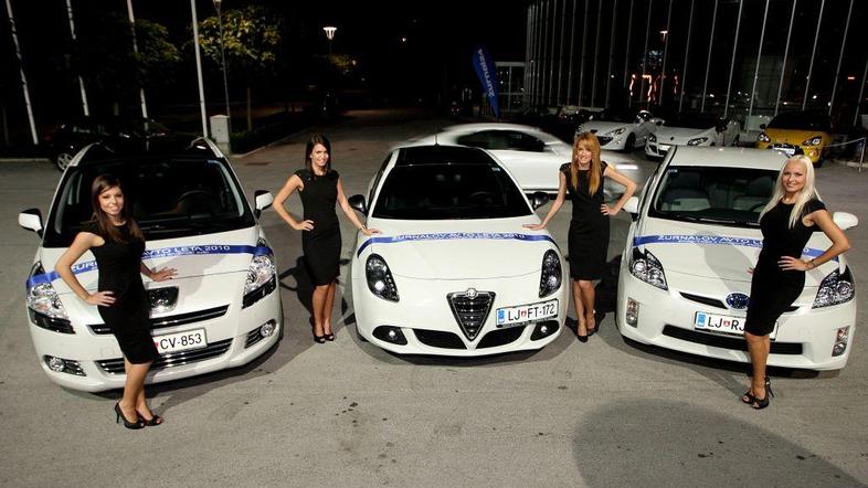 Peugeot 5008, Alfa romeo giulietta, toyota prius, Žurnalov avto leta