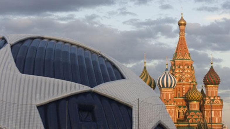 V Moskvi je že vse nared za pravi nogometni spektakel.