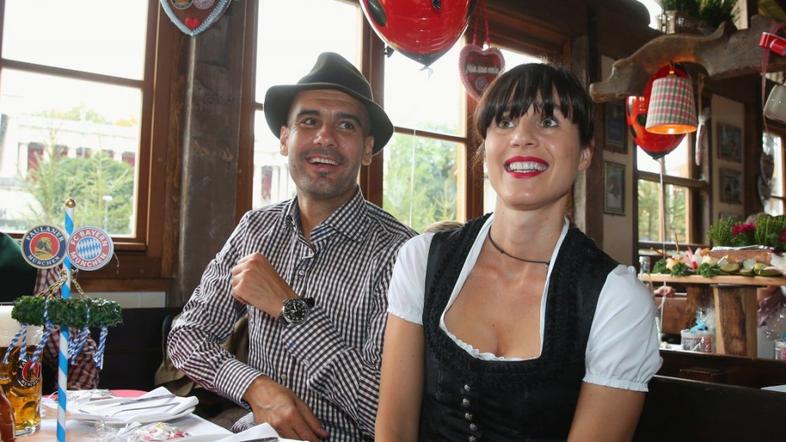 Oktoberfest München Guardiola Christina zaročenka žena dekle