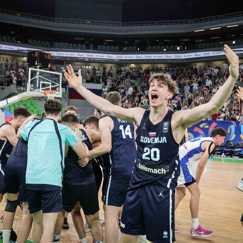 eurobasket u20 slovenija-francija