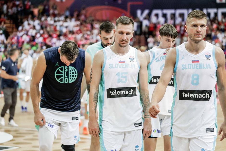 eurobasket 2025 Katovice slovenija poljska, luka dončić, gregor hrovat, edo murić | Avtor: Saša Despot