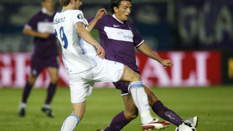 Mile Ačimovič je na Dunaju odigral odlično tekmo.