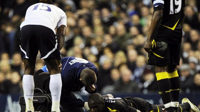 Fabrice Muamba tottenham pokal fa