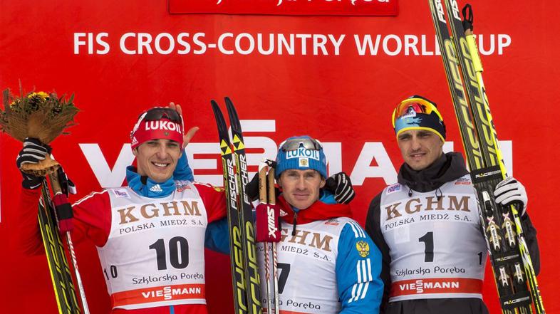 Maksim Vilegžanin Jevgenij Belov Aleksej Poltoranin