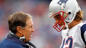 Tom Brady in Bill Belichick sta v 13. tednem Jetse ponižala s 45:3. (Foto: EPA)