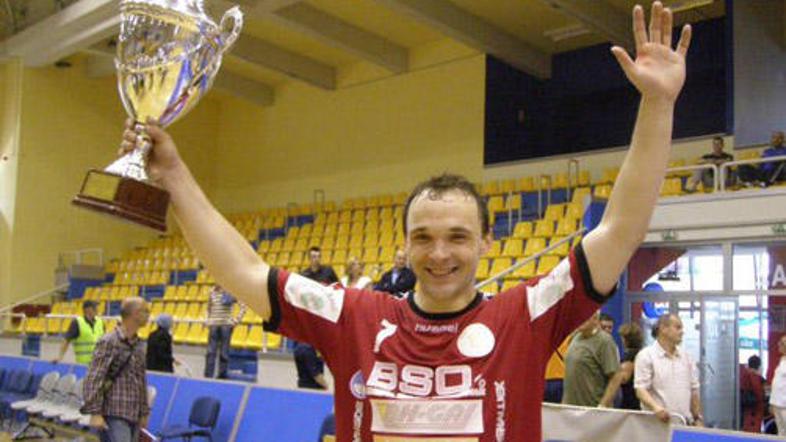 Peter Pucelj s prvaki BiH, Bosno, letos igra v Ligi prvakov.