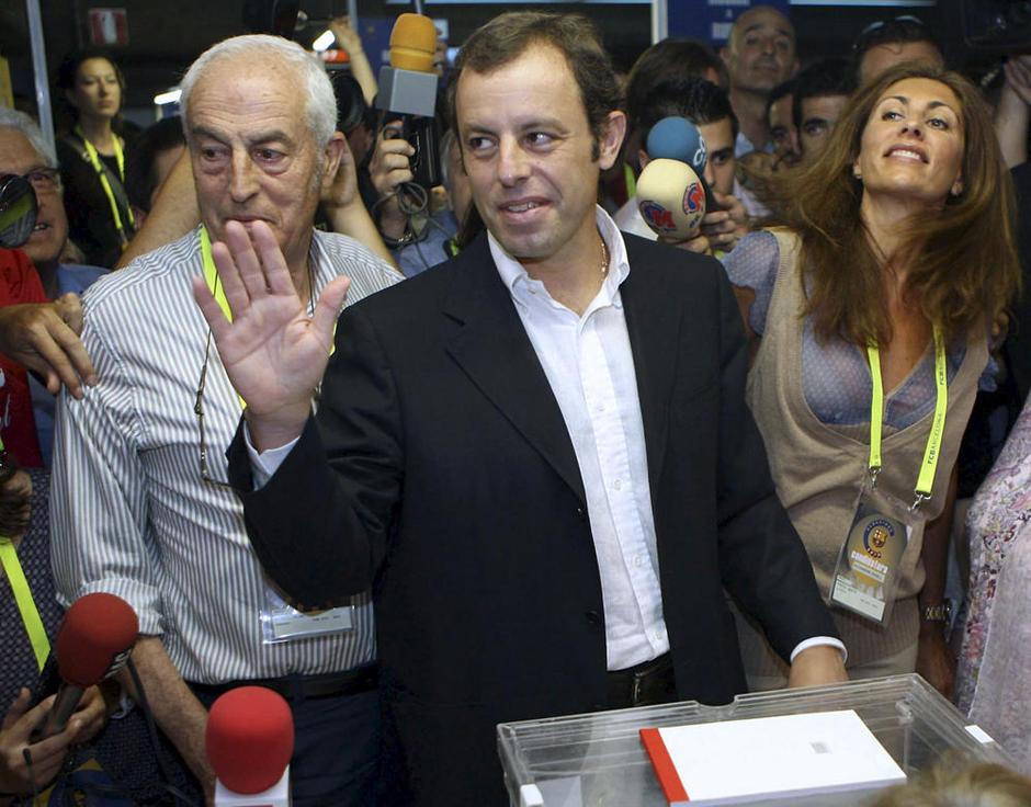 Sandro Rosell pričakuje novo gladko zmago Barcelone. (Foto: EPA) | Avtor: Žurnal24 main