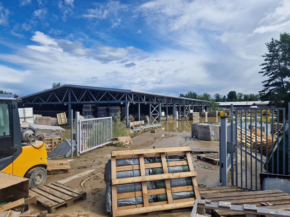 poplave v podjetju Bisol | Avtor: BISOL Group