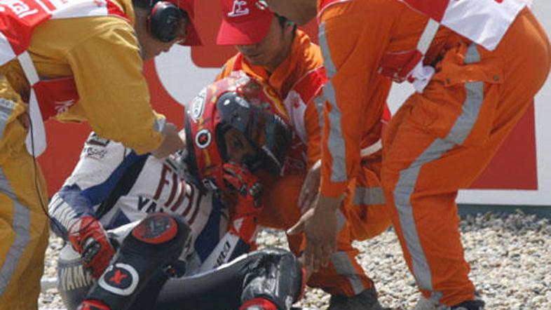 Jorge Lorenzo nima sreče.