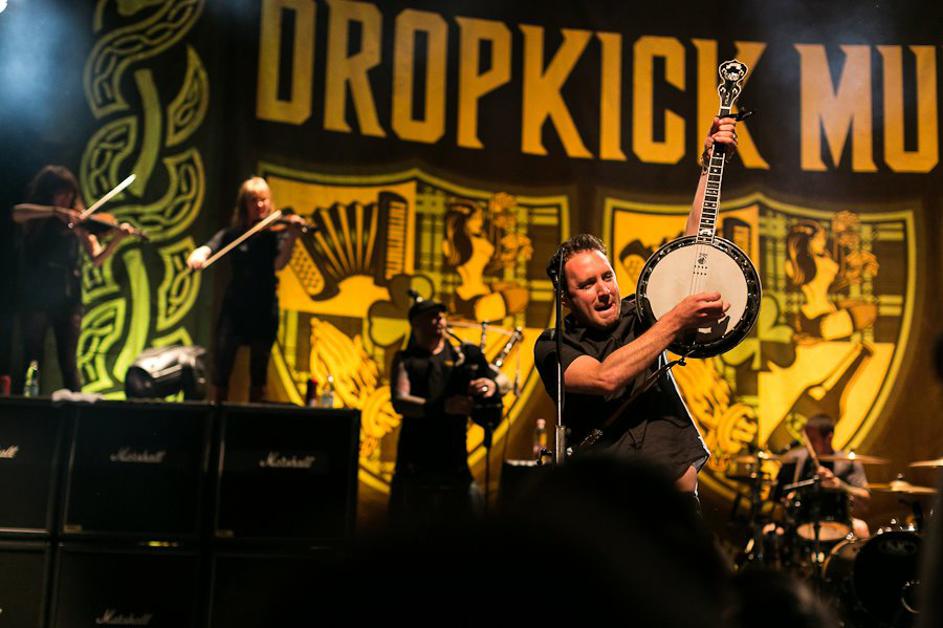 Dropkick Murphys razturali v Šiški