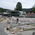 Ob Vodnem parku Bohinj bodo uredili tudi sončno teraso. (Foto: Renata Škrjanc)