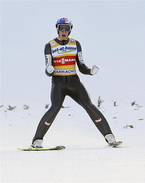 Schlierenzauer Harrachov poleti jutranja tekma svetovni pokal smučarski skoki