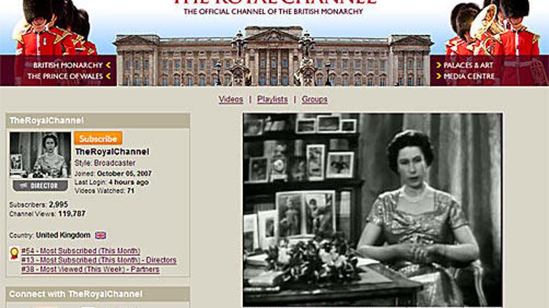 Kraljevi kanal je dostopen na naslovu www.youtube.com/theroyalchannel.