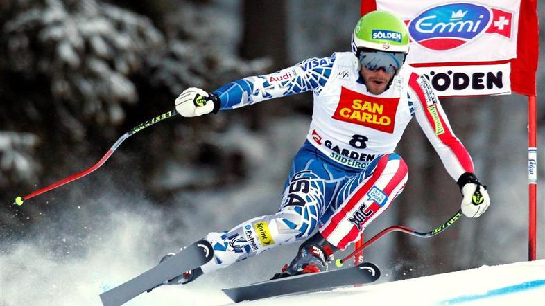 Bode Miller s svojim vratolomnim smučanjem letos ne bo več navduševal. (Foto: Re