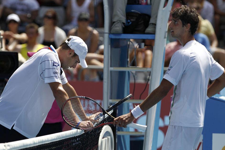 OP Avstralije Melbourne 2010 Roddick Bellucci