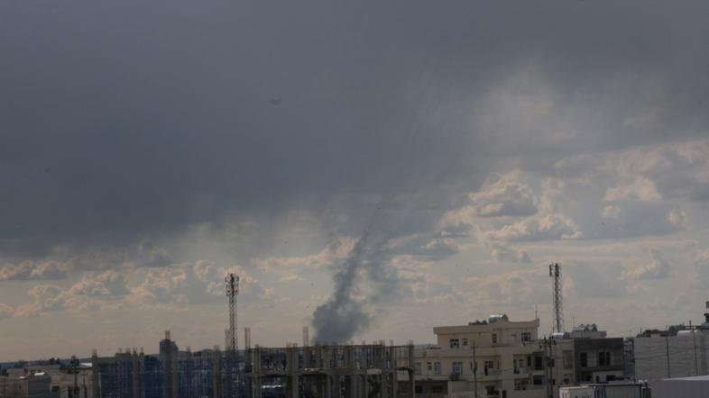 iranski napad na letališče Erbil v Iraku