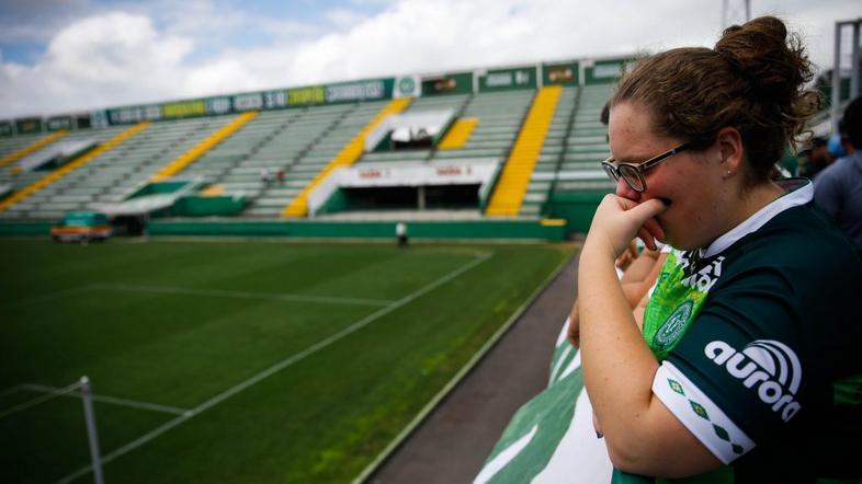 Chapecoense, letalska nesreča, razbitine