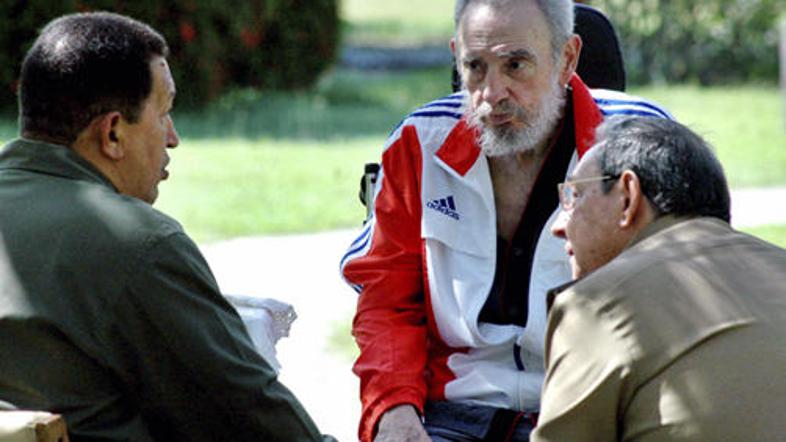 Fidel Castro je prepričan, da so novo gripo na Kubo "prinesli" Američani. Foto: 