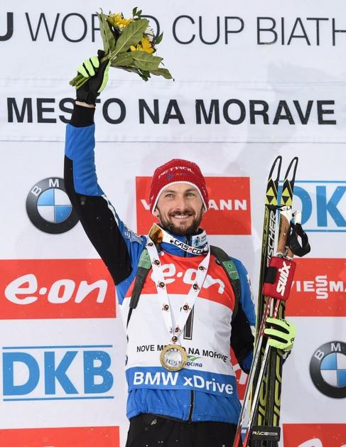 jakov fak nove mesto zmaga biatlon zasledovanje