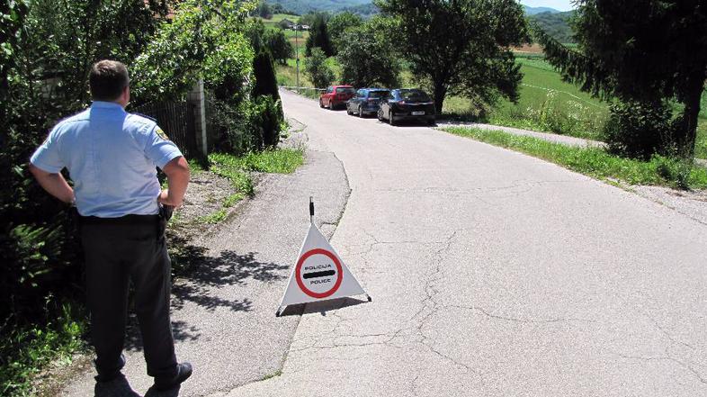 Smrt policista v kraju Žejno